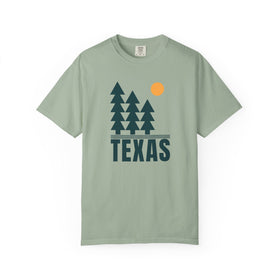 Texas T Shirt, Comfort Colors Cotton 100% Cotton Trees Tee - 0