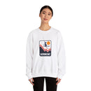 Vermont Sweatshirt - Unisex Snow Ski Jump Vermont Sweatshirt-17