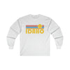 Idaho Long Sleeve Shirt - Retro Unisex Shirt