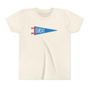 Kansas Pennant Youth Tee - Retro Flag Shirt-2