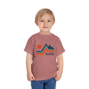 Alaska Toddler T-Shirt - Retro Palm Tree Unisex Toddler Alaska Shirt-7