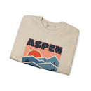 Aspen, Colorado Sweatshirt Retro Mountains, Aspen Unisex Graphic Crewneck-10