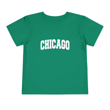 Chicago, Illinois Toddler Graphic Tee - Kids Chicago Vacation T-Shirt