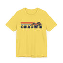 California T Shirt - Retro Jetski PWC Graphic California Tee-13