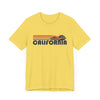 California T Shirt - Retro Jetski PWC Graphic California Tee