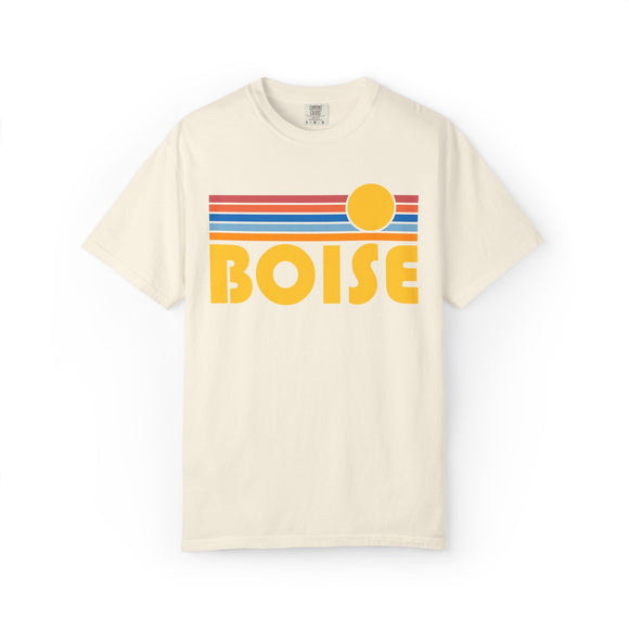 Boise, Idaho Graphic Tee, Comfort Colors Retro Unisex Boise T shirt