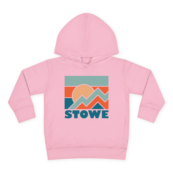 Stowe, Vermont Toddler Hoodie - Unisex Stowe Toddler Sweatshirt