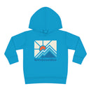 Breckenridge, Colorado Toddler Hoodie - Minimal Style Unisex Breckenridge Toddler Sweatshirt-4