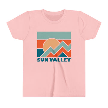 Buy pink Sun Valley, Idaho Youth T-Shirt - Kids Sun Valley Shirt