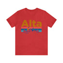 Alta, Utah Shirt - Mountain Sunset Unisex Alta T-Shirt-5