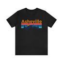 Asheville, North Carolina Shirt - Mountain Sunset Unisex Asheville T-Shirt-3