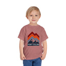 Fort Collins, Colorado Toddler T-Shirt - Retro Palm Tree Toddler Fort Collins Shirt-7