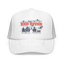 Red River, New Mexico Après-ski Trucker Hat — Foam Mesh Cap-6