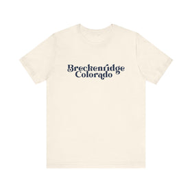 Buy natural Breckenridge, Colorado Graphic Tee, Casual T-Shirt, Vintage Style Shirt