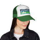 Montana Retro Trees Trucker Hat - Vintage Style Montana Cap-10