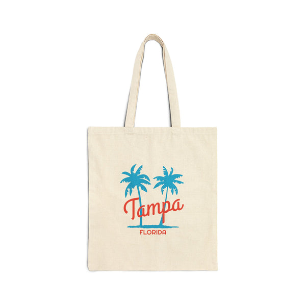 Tampa, Florida, Cotton Canvas Tampa Tote Bag
