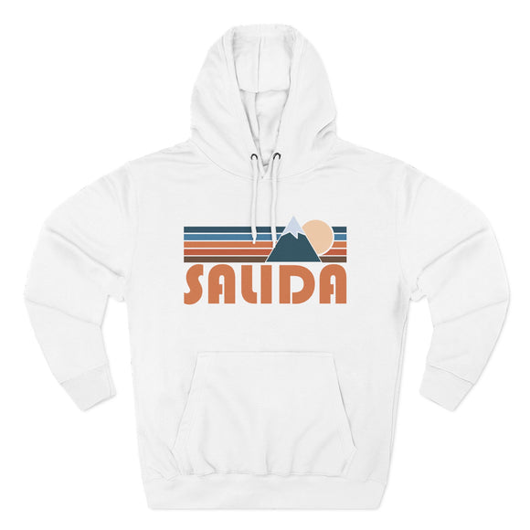 Salida, Colorado Hoodie - Retro Mountain Unisex Sweatshirt
