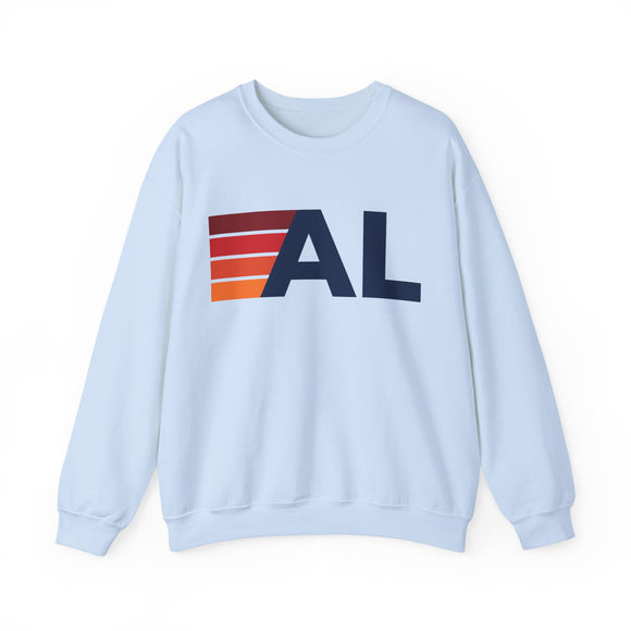 Alabama Retro Sweatshirt | Retro Stripes Alabama
