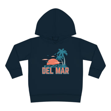 Buy navy Del Mar, California Toddler Hoodie - Unisex Del Mar Toddler Sweatshirt