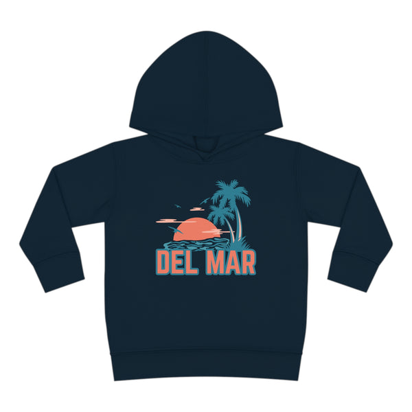 Del Mar, California Toddler Hoodie - Unisex Del Mar Toddler Sweatshirt