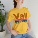 Vail, Colorado Shirt - Mountain Sunset Unisex Vail T-Shirt-106