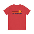 Lake of the Ozarks, Missouri T-Shirt Retro Sun Ombre Unisex Tee, Vintage Missouri Tee, Mountain Sun Lake of the Ozarks Tee,  Souvenir Shirt-7