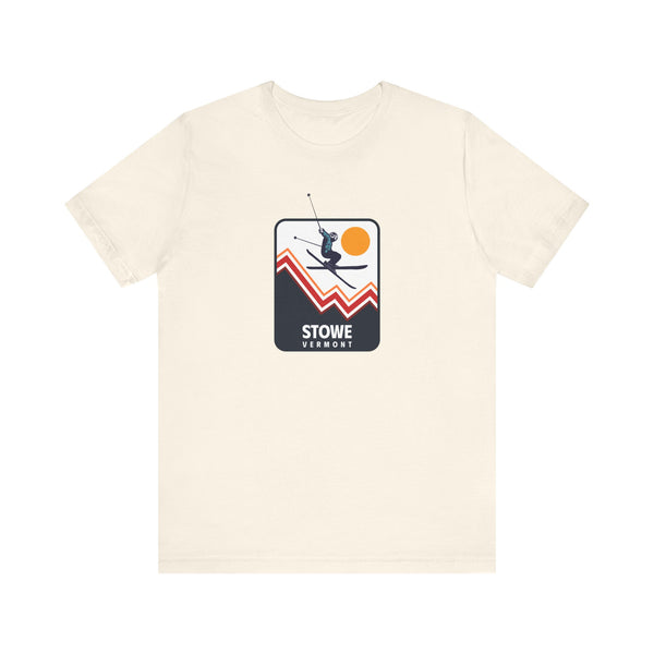 Stowe, Vermont T-Shirt - Snow Ski Jump Unisex Stowe Shirt
