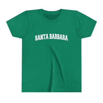 Santa Barbara, California Youth Graphic Tee - Kids Santa Barbara T Shirt - 0