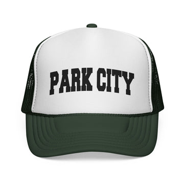 Buy dark-green Park City, Utah Collegiate Style Trucker Hat