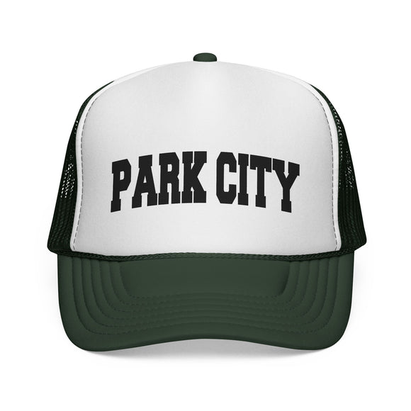 Park City, Utah Collegiate Style Trucker Hat