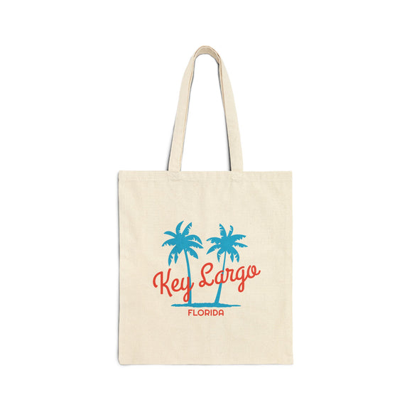 Key Largo, Florida, Cotton Canvas Key Largo Tote Bag