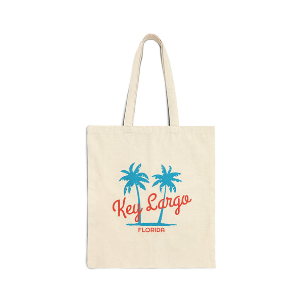 Key Largo, Florida, Cotton Canvas Key Largo Tote Bag