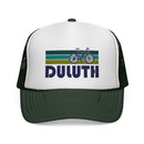 Duluth, Minnesota Retro Bike Trucker Hat - Vintage Style Duluth Cap-3