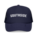 Kids Southside Trucker Hat - Youth Snapback Cap on white background