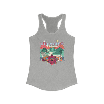 Buy heather-grey Vermont Women's Racerback Tank Top