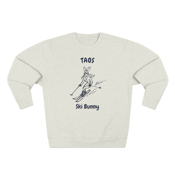 Buy oatmeal-heather Premium Taos, New Mexico Ski Bunny Sweatshirt