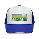 Arkansas Retro Golf Trucker Hat-4