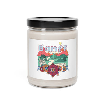 Banff, Canada Candle - Scented Soy Banff Candle, 9oz - Wildflower