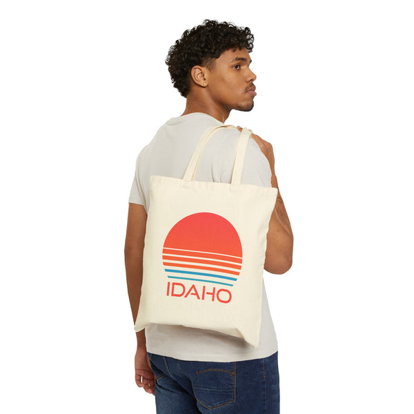 Idaho Cotton Canvas Idaho Tote Bag - Retro 80s