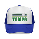 Tampa, Florida Retro Golf Trucker Hat-4