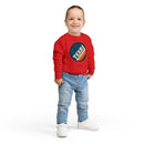Texas Toddler Sweatshirt - Retro Texas Toddler Crewneck Sweatshirt-16