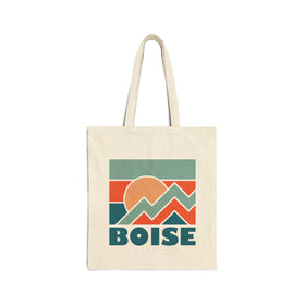 Boise, Idaho Cotton Canvas Boise Tote Bag