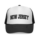 New Jersey Retro Collegiate Style Trucker Hat-2