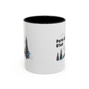 Park City, Utah Retro Snow Skiing Mountain 11 oz Mug, Ski Lodge Decor Coffee Cup, Mountain Gondola  Lover Gift, Retro Skiing Mug-3