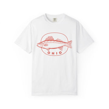 Ohio Graphic Tee, Comfort Colors Retro Unisex T shirt - 0