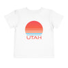 Utah Toddler T-Shirt - Retro 80s Unisex Toddler Utah Shirt