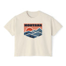 Women's Montana Boxy Graphic Tee - Slightly Cropped-1