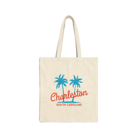 Charleston, South Carolina, Cotton Canvas Charleston Tote Bag