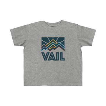 Vail, Colorado Toddler T-Shirt - Toddler Vail Shirt - 0
