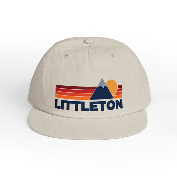 Littleton, Colorado Mountain Surf Cap | Retro Light Weight Cap
